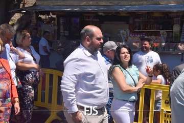 Misa, procesión y feria de ganado en San Roque/Francisco Javier Santana.